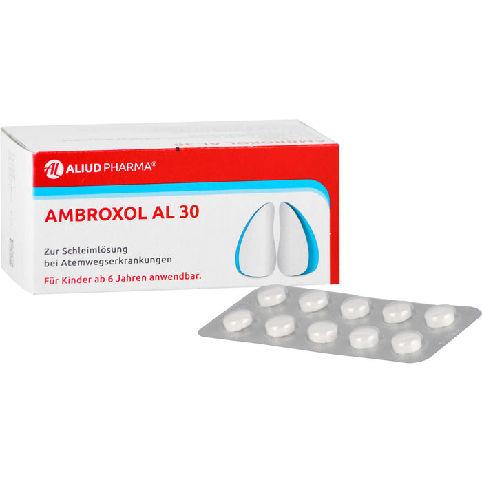 Ambroxol AL 30 mg  Tabletten zur Schleimlösung, 100 pcs. Tablets