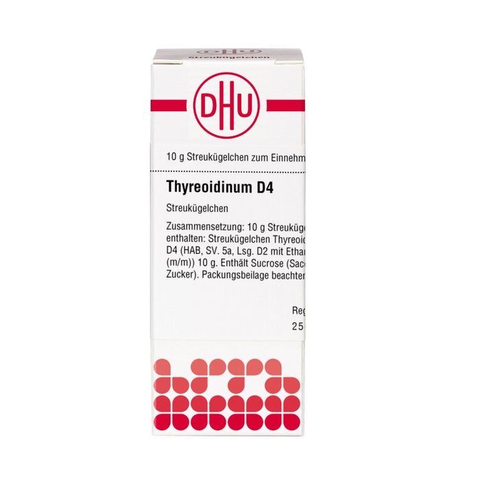 DHU Thyreoidinum D4 Streukügelchen, 10 g Globules