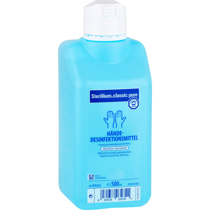 Sterillium classic pure Hände-Desinfektionsmittel, 500 ml Solution