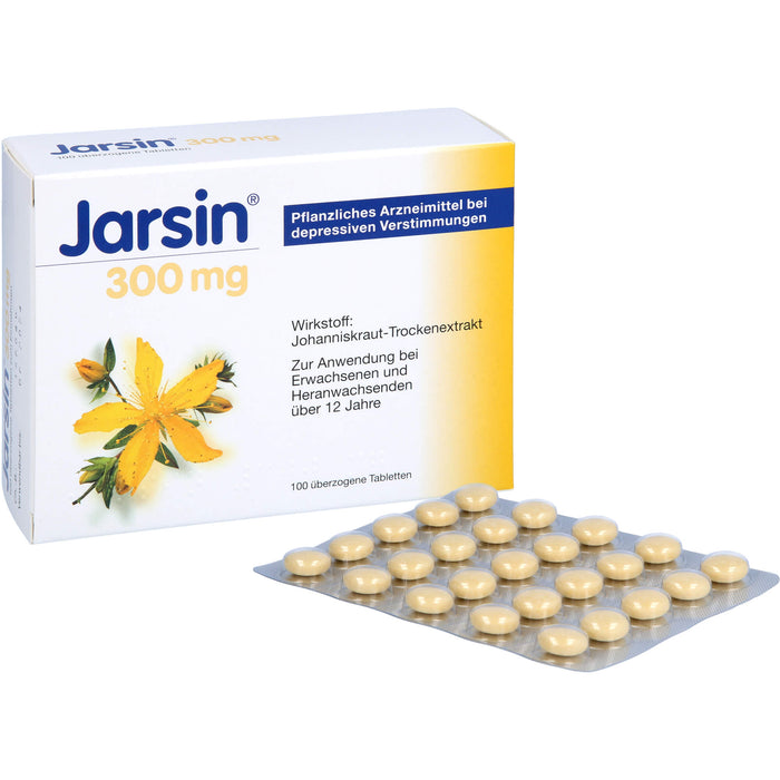 Jarsin® 300 mg, überzogene Tabletten, 100 St. Tabletten