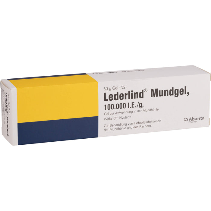 Lederlind® Mundgel, 100.000 I. E./g, Gel zur Anwendung in der Mundhöhle, 50 g GEL