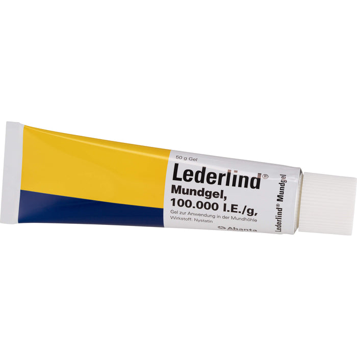 Lederlind® Mundgel, 100.000 I. E./g, Gel zur Anwendung in der Mundhöhle, 50 g GEL