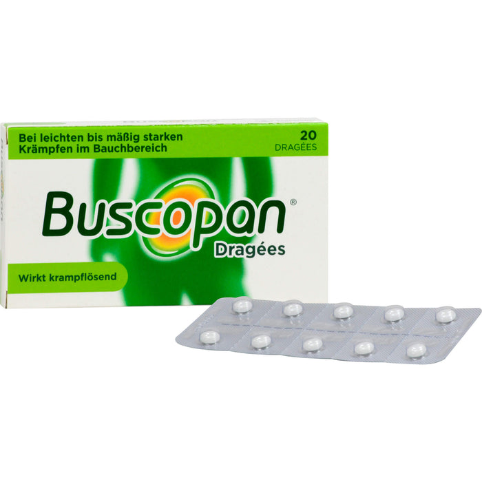 Buscopan kohlpharm Dragées 10 mg, 20 pc Tablettes