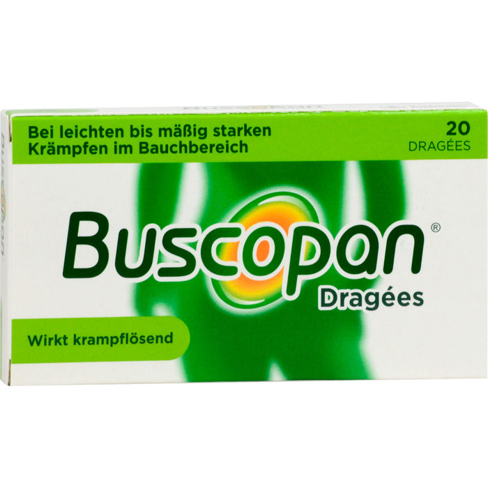 Buscopan kohlpharm Dragées 10 mg, 20 pc Tablettes