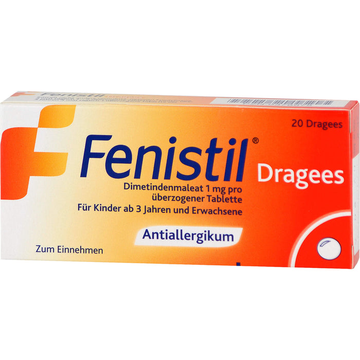 Fenistil kohlpharma Dragees bei Allergien, 20 St. Tabletten