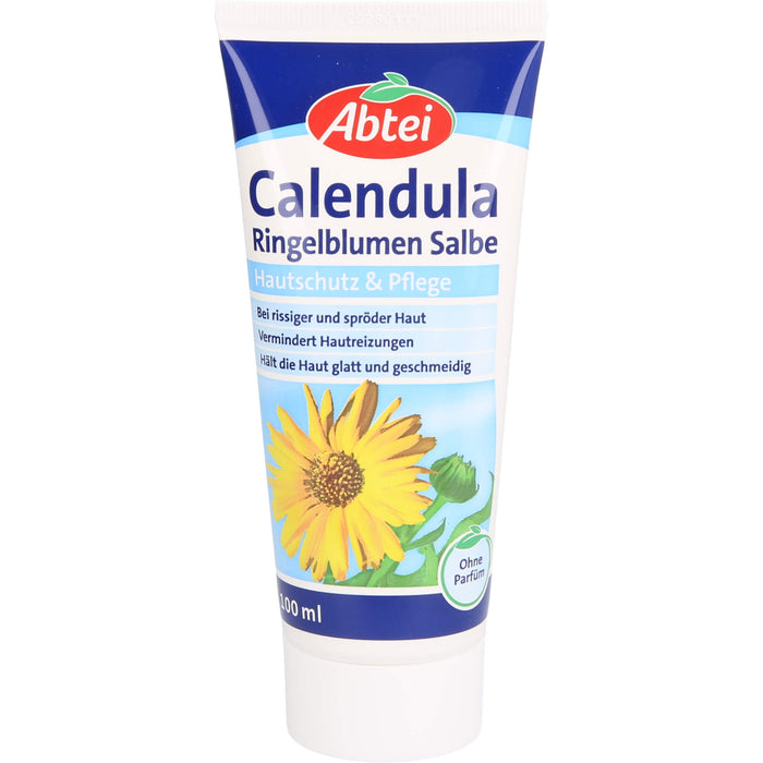 Abtei Calendula Ringelblumen Salbe Hautschutz & Pflege, 100 ml Onguent