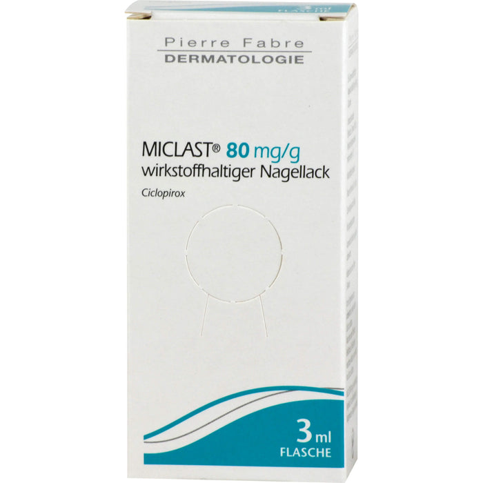 MICLAST 80 mg/g wirkstoffhaltiger Nagellack Reimport EurimPharm, 3 ml Solution