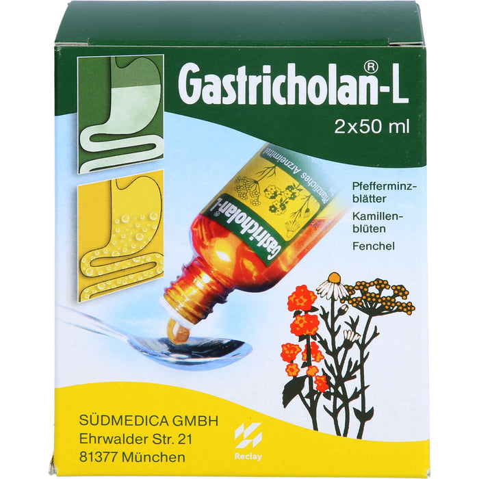 Gastricholan-L Mischung bei Verdauungsbeschwerden, 100 ml Solution