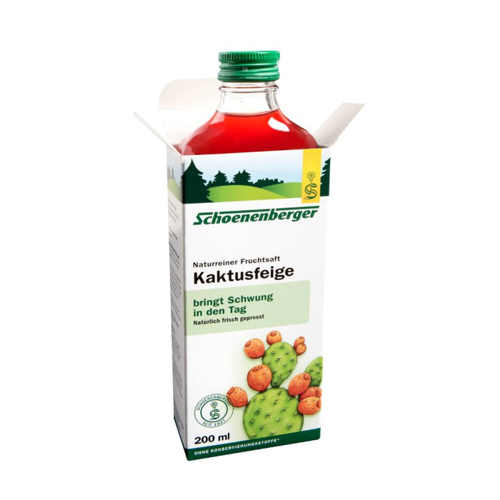 Schoenenberger Naturreiner Fruchtsaft Kaktusfeige, 200 ml Solution