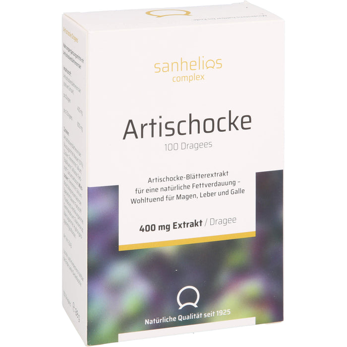 Sanhelios Artischocke Dragees, 100 pcs. Tablets