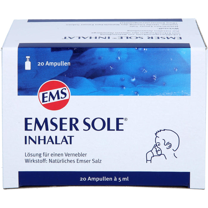 EMSER SOLE Inhalat Ampullen, 20 pcs. Ampoules