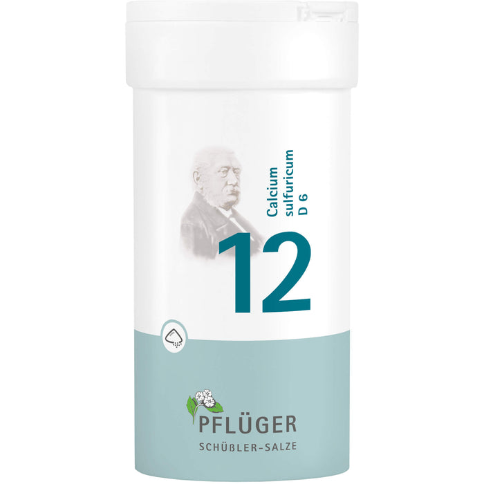 PFLÜGER Schüßler-Salze 12 Calcium sulfuricum D 6, 100 g Poudre