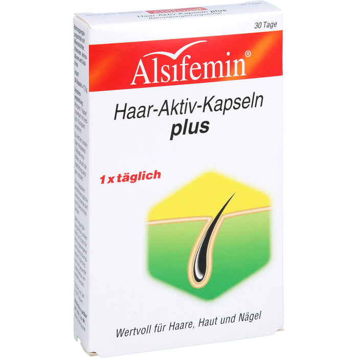 Alsifemin Haar-Aktiv-Kapseln plus, 30 pc Capsules