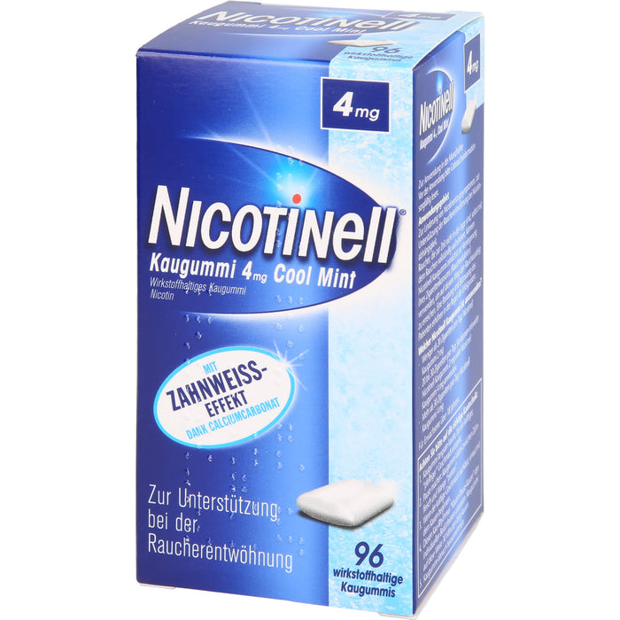 Nicotinell Kaugummi 4 mg Cool Mint, 96 pcs. Chewing gum