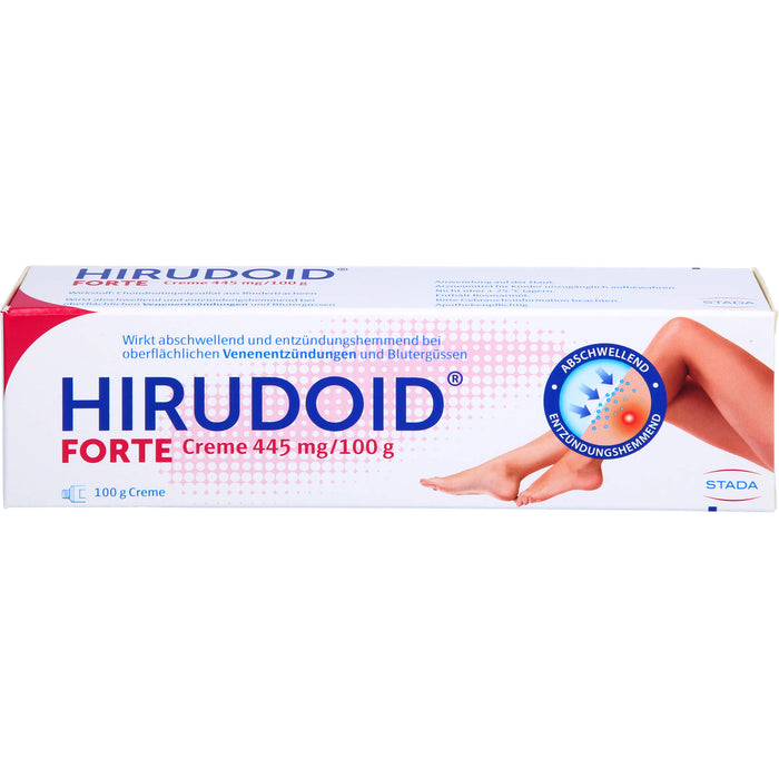 Hirudoid forte Creme wirkt abschwellend und entzündungshemmend, 100 g Cream