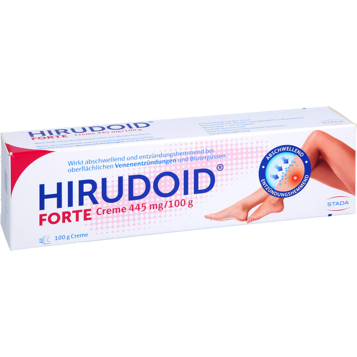 Hirudoid forte Creme wirkt abschwellend und entzündungshemmend, 100 g Crème