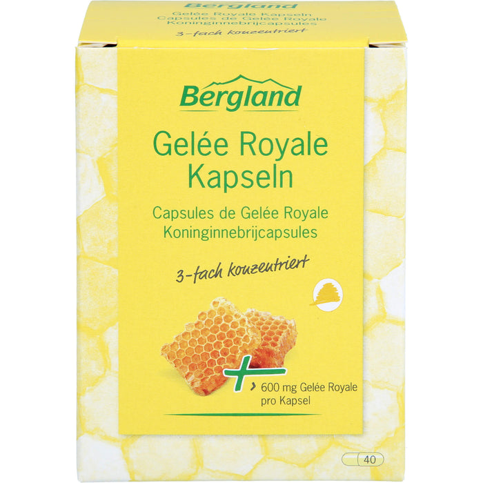 Bergland Gelée Royale Kapseln, 40 pc Capsules