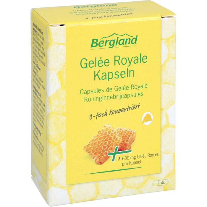Bergland Gelée Royale Kapseln, 40 pc Capsules