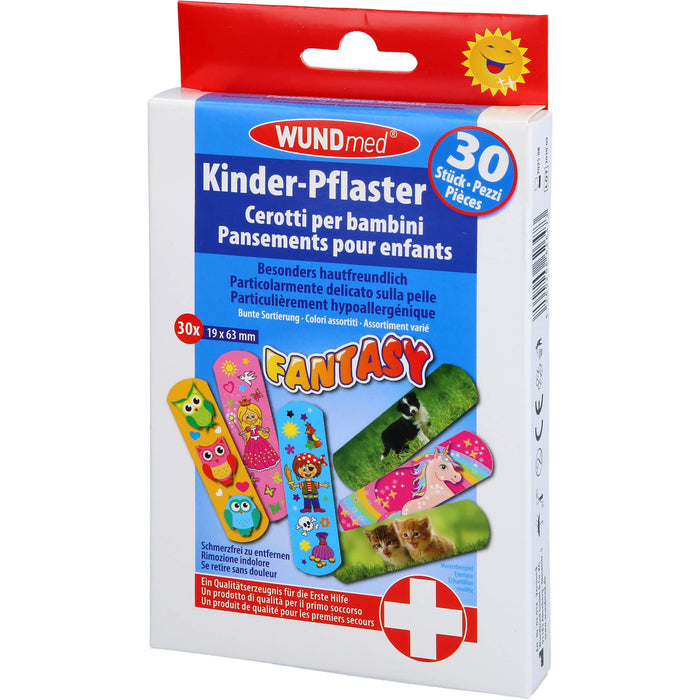 WUNDmed Kinder-Pflaster Fantasy, 30 pcs. Patch