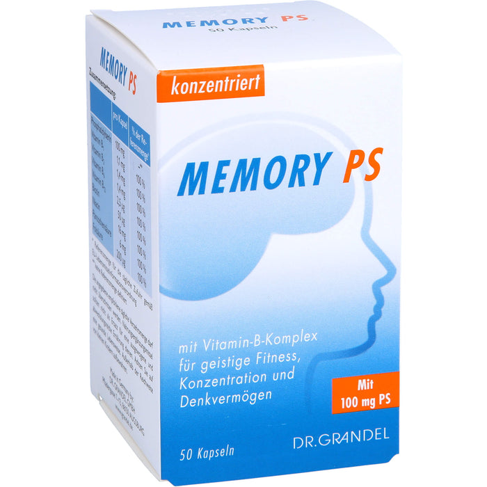 Dr. Grandel Memory PS Kapseln, 50 pc Capsules