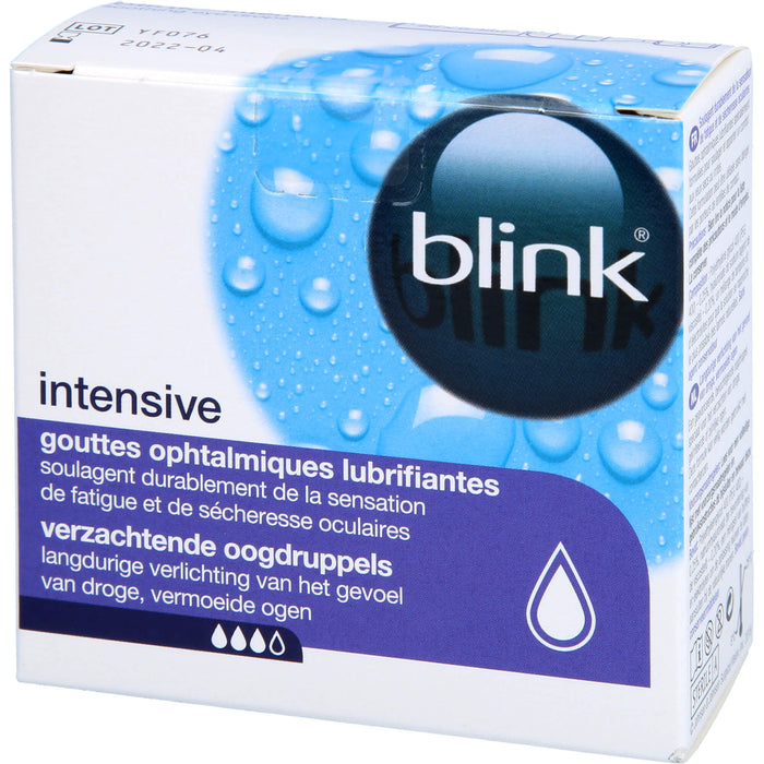 blink intensive beruhigende Augentropfen, 20 pcs. Single-dose pipettes