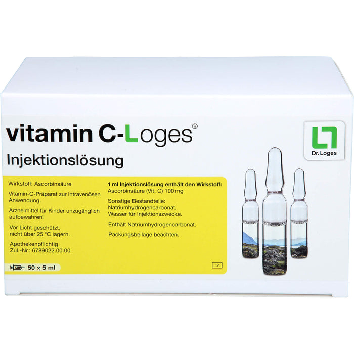 Vitamin C-Loges Injektionslösung, 50 pcs. Ampoules