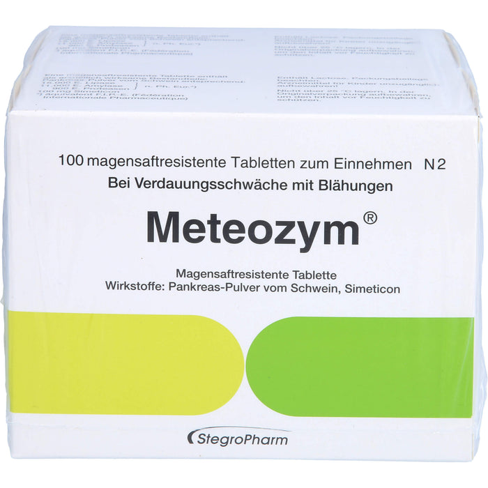Meteozym®, Magensaftresistente Tablette, 200 St FTA