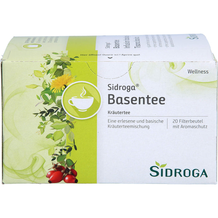Sidroga Wellness-Tee Basentee, 20 pc Sac filtrant