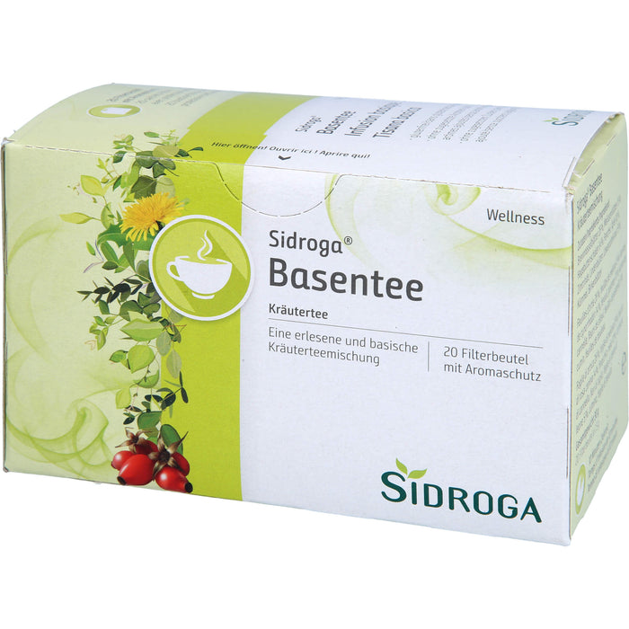 Sidroga Wellness-Tee Basentee, 20 pc Sac filtrant