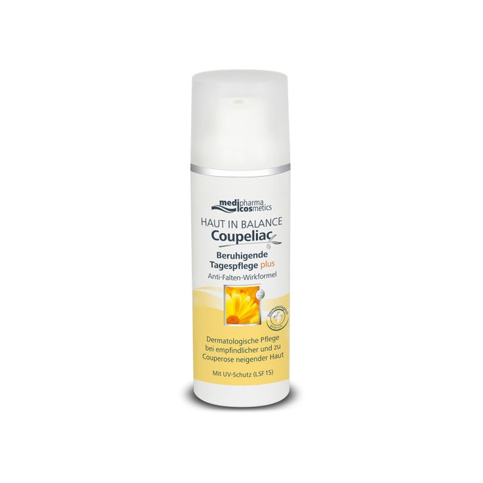 medipharma cosmetics Haut in Balance Coupeliac beruhigende Tagespflege plus, 50 ml Cream