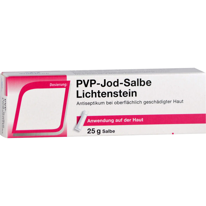 ZENTIVA PVP-Jod-Salbe Lichtenstein 100 mg/g, 25 g Ointment