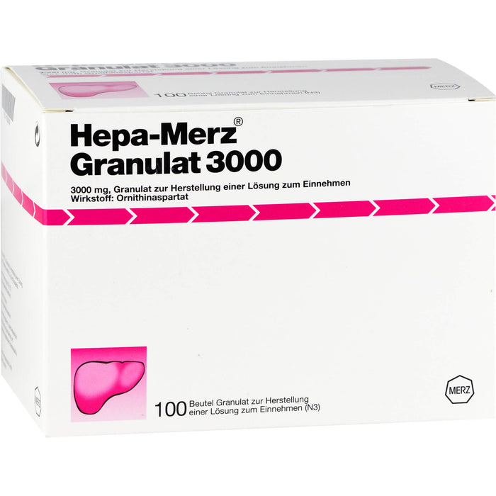 Hepa-Merz Granulat 3000 Lebertherapeutikum, 100 pcs. Sachets