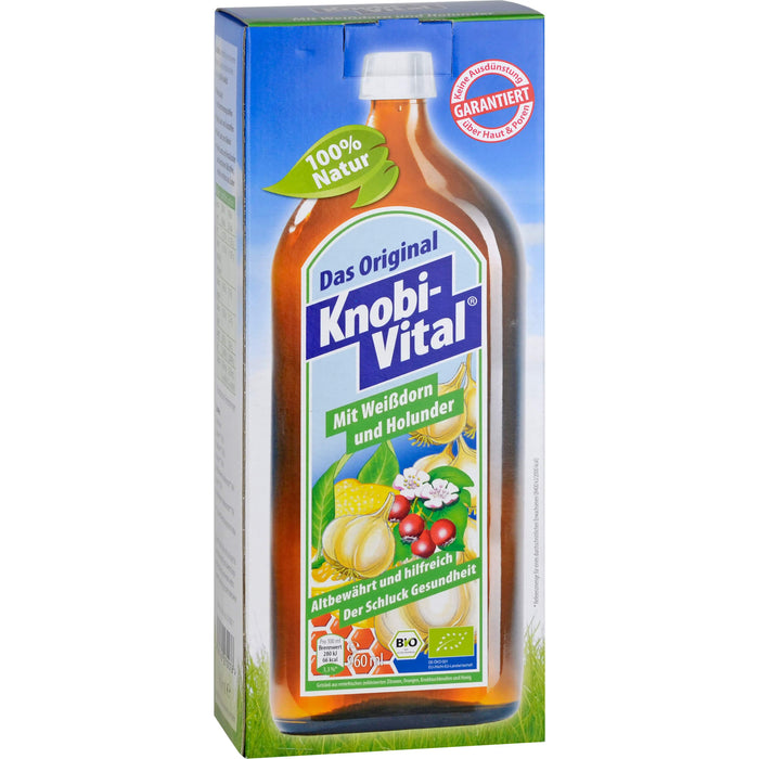 Knobi-Vital Lösung Mit Weißdorn und Holunder, 960 ml Solution