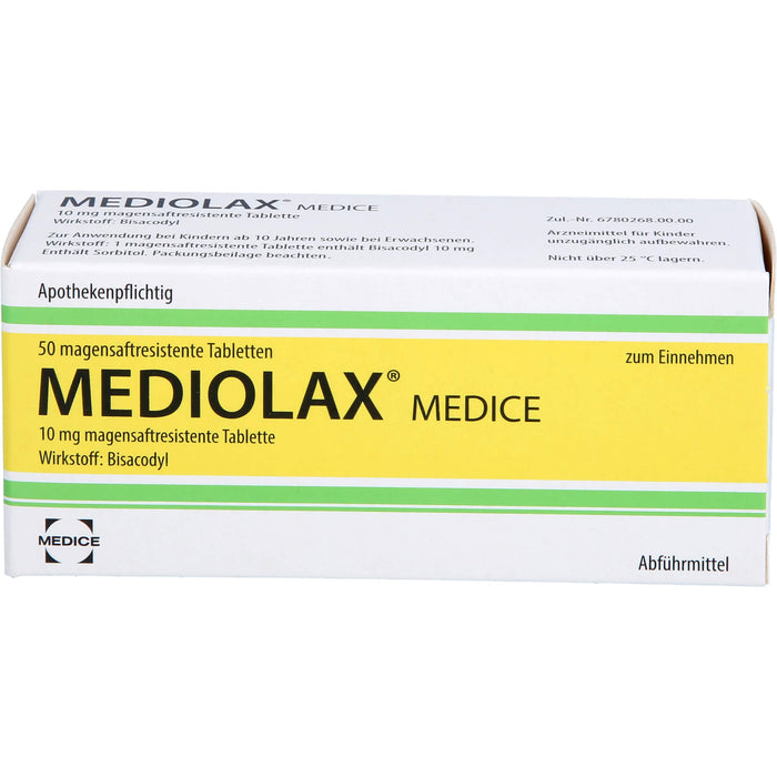 Mediolax Medice Tabletten, 50 pcs. Tablets