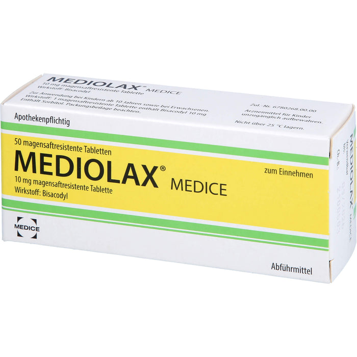 Mediolax Medice Tabletten, 50 pcs. Tablets