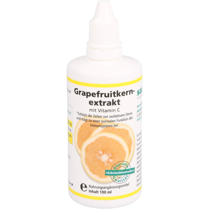 sanitas Grapefruitkernextrakt mit Vitamin C Tropfen, 100 ml Solution