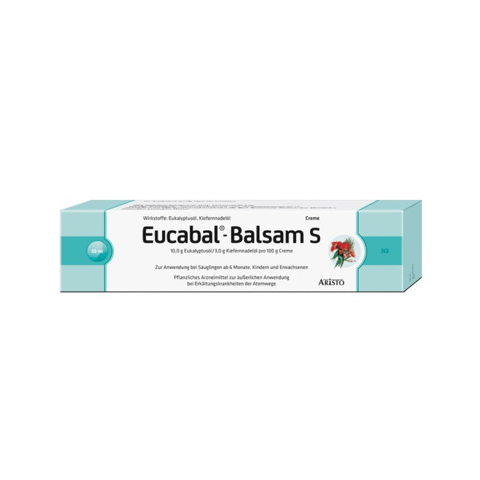 Eucabal-Balsam S bei Erkältungskrankheiten der Atemwege, 50 ml Crème