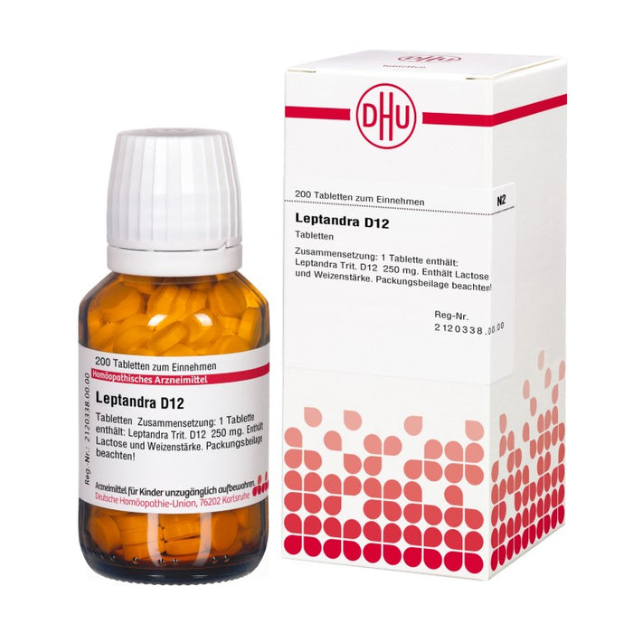 DHU Leptandra D12 Tabletten, 200 St. Tabletten
