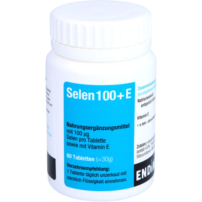 ENDIMA Selen 100 + E Tabletten, 60 pcs. Tablets