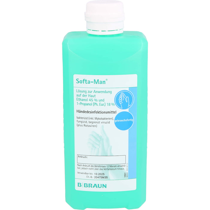 BRAUN Softa-Man Händedesinfektionsmittel, 500 ml Solution