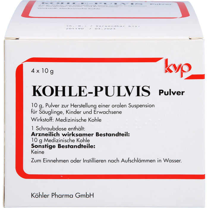 KOHLE-PULVIS Pulver, 40 g Poudre