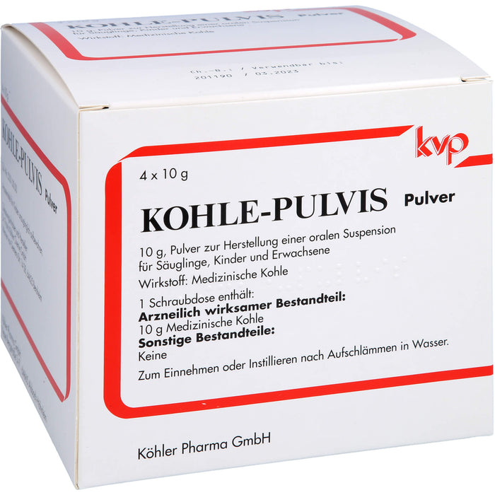 KOHLE-PULVIS Pulver, 40 g Poudre
