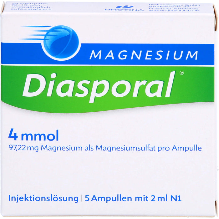 Magnesium-Diasporal Injektionslösung, 5 pc Ampoules