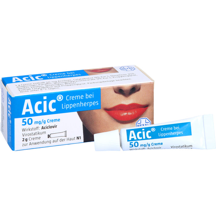 Acic Creme bei Lippenherpes, 2 g Cream