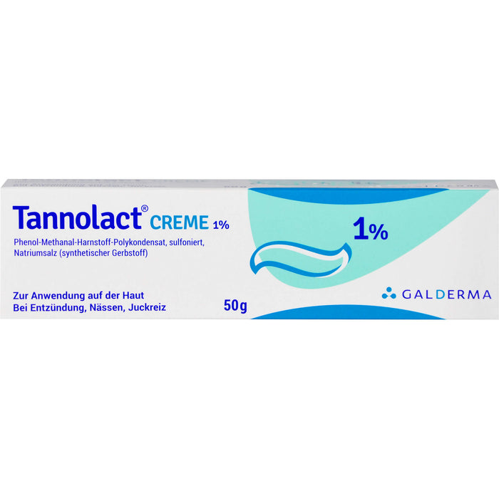 Tannolact Creme 1% bei Entzündung, Nässen, Juckreiz, 50 g Crème