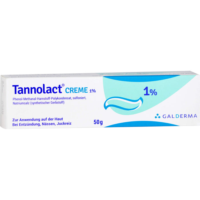 Tannolact Creme 1% bei Entzündung, Nässen, Juckreiz, 50 g Crème