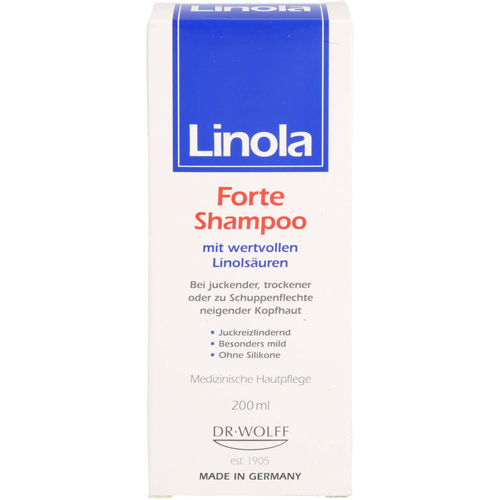 Linola Shampoo forte, 200 ml Shampoing