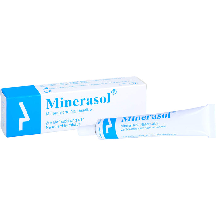 Minerasol mineralische Nasensalbe zur Befeuchtung der Nasenschleimhaut, 20 g Onguent