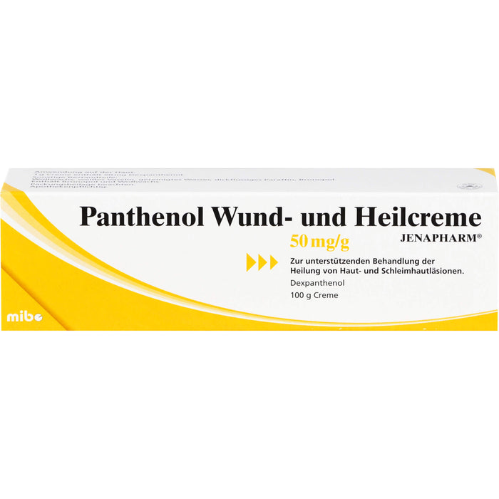 Panthenol Wund- und Heilcreme JENAPHARM, 100 g Crème