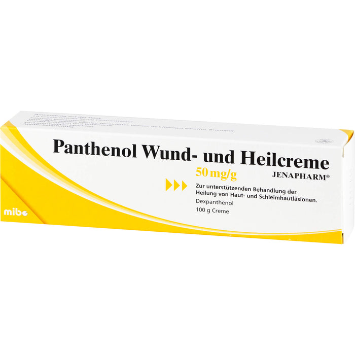 Panthenol Wund- und Heilcreme JENAPHARM, 100 g Crème